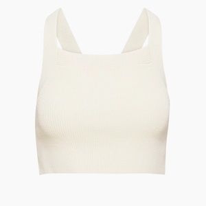 Aritzia Wilfred Cayenne Top Size M Light Birch